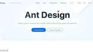 Ant Design screenshot