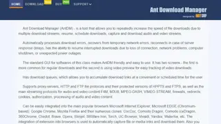 Ant Download Manager screenshot