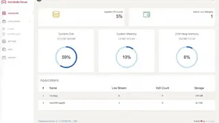 Ant Media Server screenshot