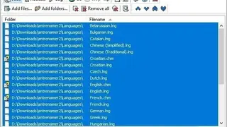 Ant Renamer screenshot