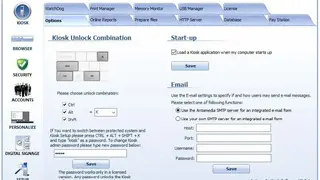 Antamedia Kiosk Software screenshot