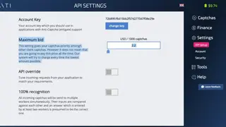 Anticaptcha screenshot