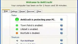 Anticrash screenshot