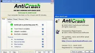 Anticrash screenshot
