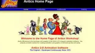 Antics 2-D Animation screenshot