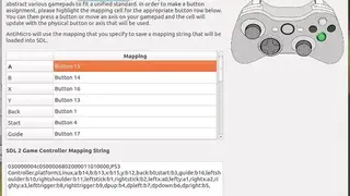 AntiMicro screenshot