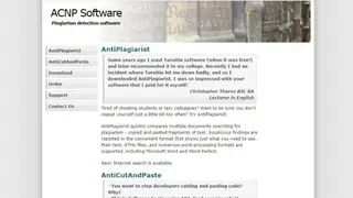 AntiPlagiarist screenshot