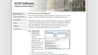 AntiPlagiarist screenshot