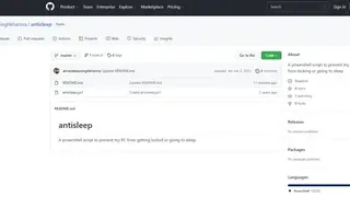 AntiSleep screenshot