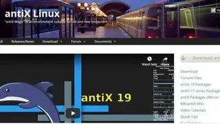 antiX screenshot