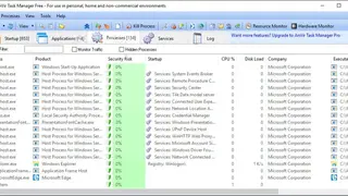 AnVir Task Manager screenshot