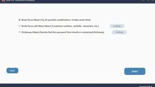 Any PDF Password Recovery screenshot