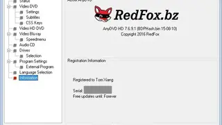 AnyDVD screenshot
