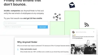 Anymail Finder screenshot