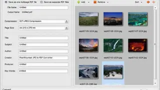 AnyPic JPG to PDF Converter screenshot