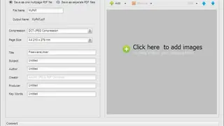 AnyPic JPG to PDF Converter screenshot