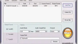AoA Audio Extractor screenshot