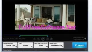 Aoao Video to GIF Converter screenshot