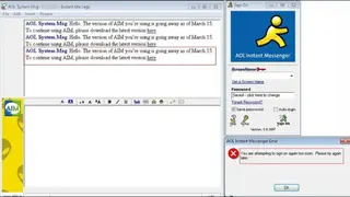 AOL Instant Messenger screenshot