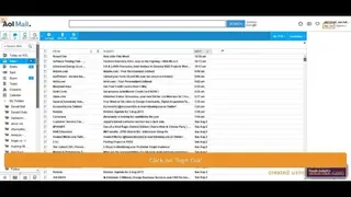 AOL Mail screenshot