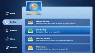 AOMEI Backupper screenshot