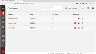 Apache CouchDB screenshot