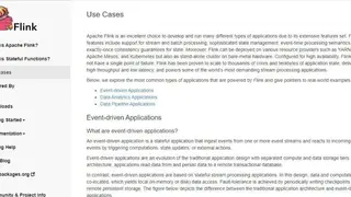 Apache Flink screenshot