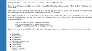 Apache Flume screenshot