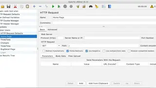 Apache JMeter screenshot