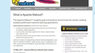 Apache Mahout screenshot