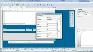 Apache OpenOffice Base screenshot
