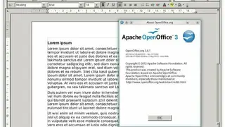 Apache OpenOffice Writer screenshot