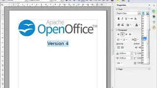 Apache OpenOffice Writer screenshot