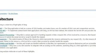 Apache Sling screenshot