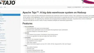 Apache Tajo screenshot