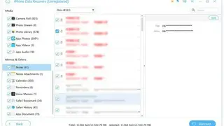 Apeaksoft iPhone Data Recovery screenshot