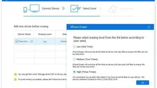 Apeaksoft iPhone Eraser screenshot