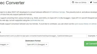 API Spec Converter screenshot