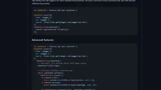 API Spec Converter screenshot