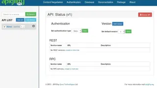 Apigility screenshot
