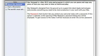 Apimac Notepad screenshot