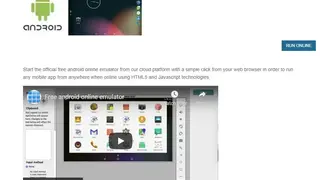 ApkOnline Online Emulator screenshot