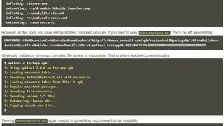 Apktool screenshot
