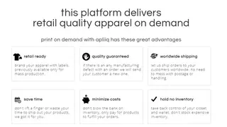 Apliiq ‑ Print On Demand screenshot