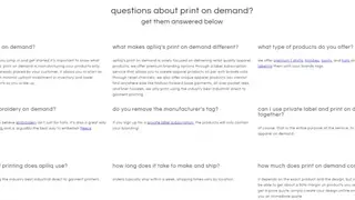 Apliiq ‑ Print On Demand screenshot