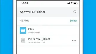 ApowerPDF screenshot