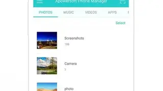 Apowersoft Phone Manager screenshot