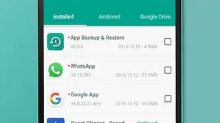 App Backup & Restore screenshot