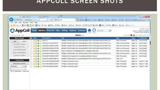 AppColl screenshot