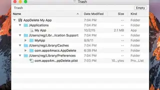 AppDelete by Reggie Ashworth screenshot